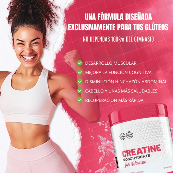 CREATINA MONOHYDRATE PARA MUJER